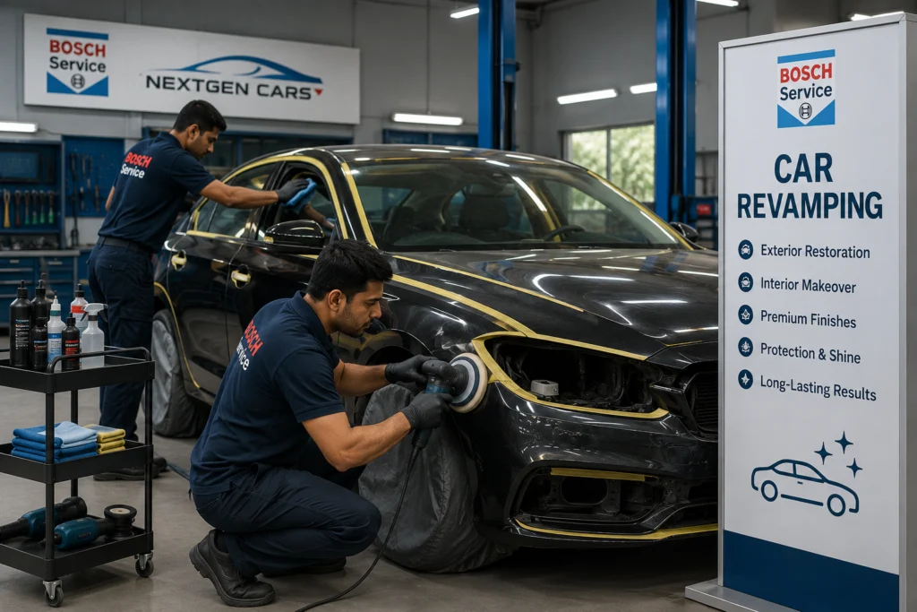 Car Revamping in Thane by Bosch-certified technicians